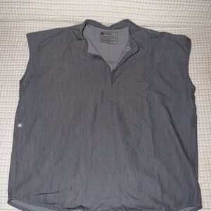 Figs Rafaela Top Graphite M